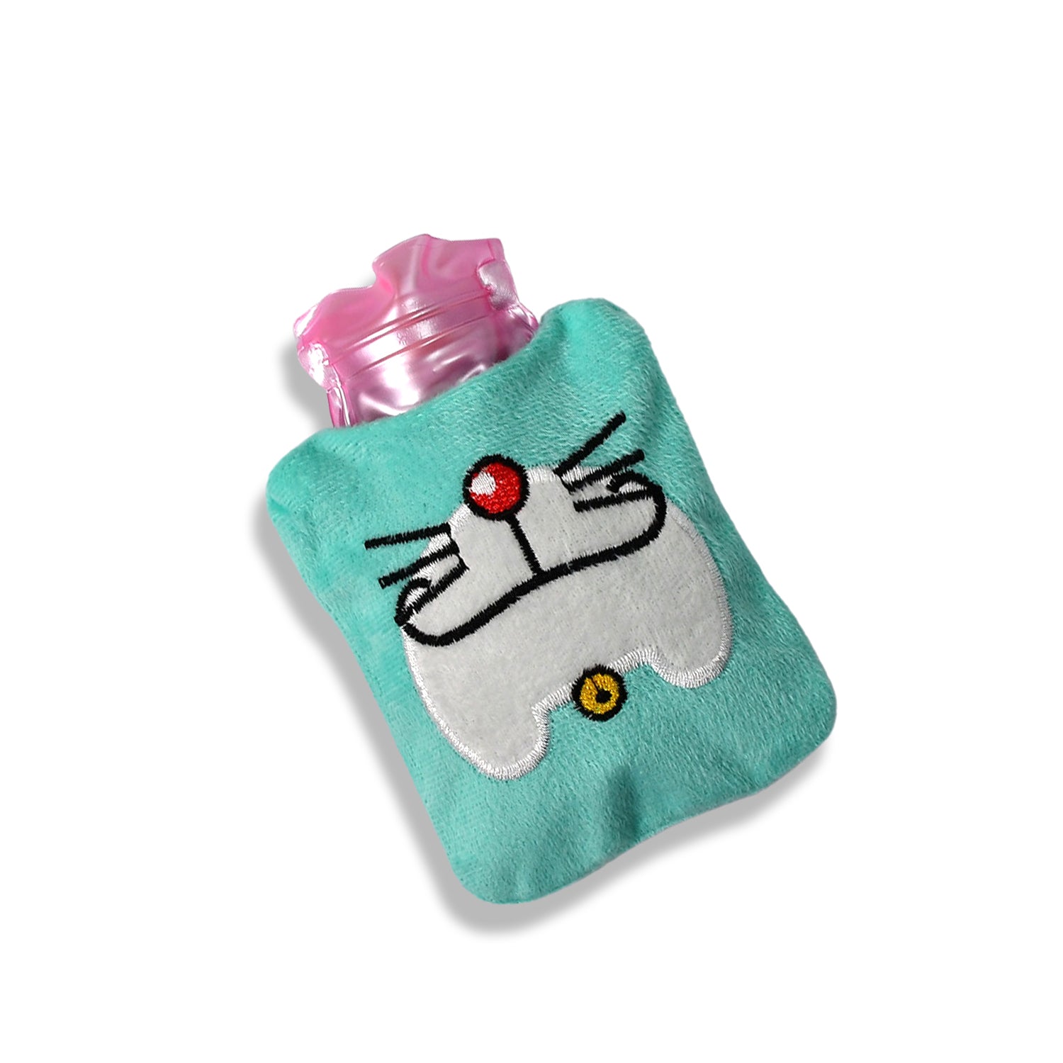 6529 Doremon Cartoon Small Hot Water Bag With Cover For Pain Relief Neck Shoulder Pain And Hand Feet Warmer Menstrual Cramps. 6529 Doremon Cartoon Small Hot Water Bag With Cover For Pain Relief Neck Shoulder Pain And Hand Feet Warmer Menstrual Cramps.